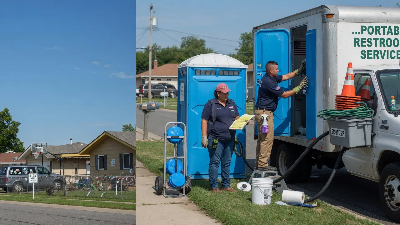 Portable Toilet Rental in Golden City, MO near me